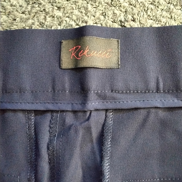 Rekucci Women's Ease in to Comfort Fit Tapered leg, 14W, Navy - Picture 5 of 8